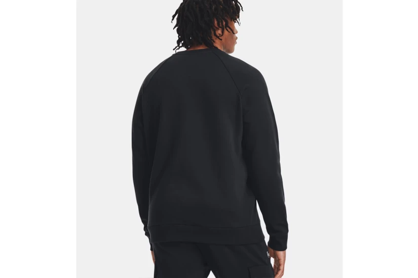 Under Armour Rival Fleece Ανδρικό Φούτερ με Λαιμόκοψη Μαύρο