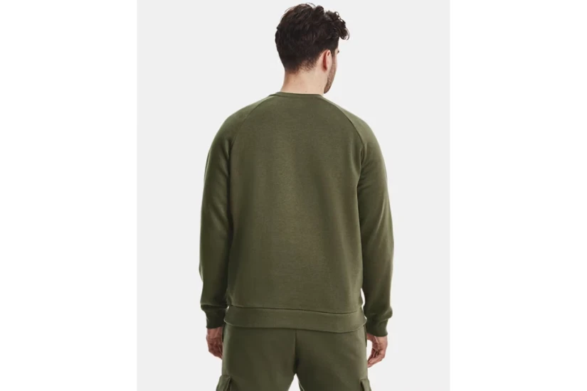 Under Armour Rival Fleece Ανδρική Μακρυμάνικη Μπλούζα με Λαιμόκοψη 