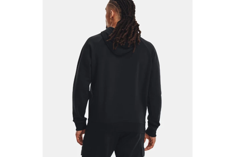 Under Armour Rival Fleece Ανδρικό Φούτερ με Κουκούλα Μαύρο