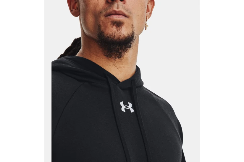 Under Armour Rival Fleece Ανδρικό Φούτερ με Κουκούλα Μαύρο