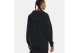 Under Armour Rival Fleece Ανδρική Βαμβακερή Ζακέτα με Κουκούλα Μαύρη