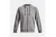 Under Armour Rival Fleece Ανδρική Βαμβακερή Ζακέτα με Κουκούλα Γκρι