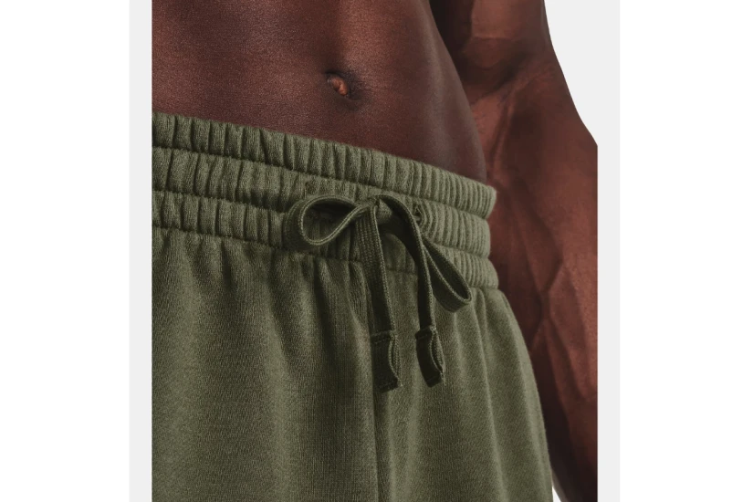 Under Armour Rival Fleece Ανδρικό Παντελόνι Φόρμας Χακί