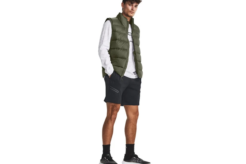 Under Armour Unstoppable Fleece Σορτς Μαύρο