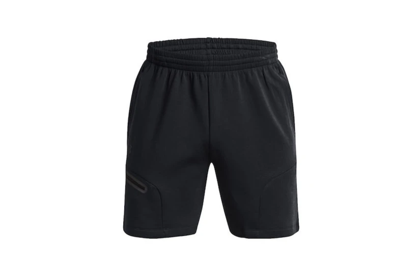 Under Armour Unstoppable Fleece Σορτς Μαύρο