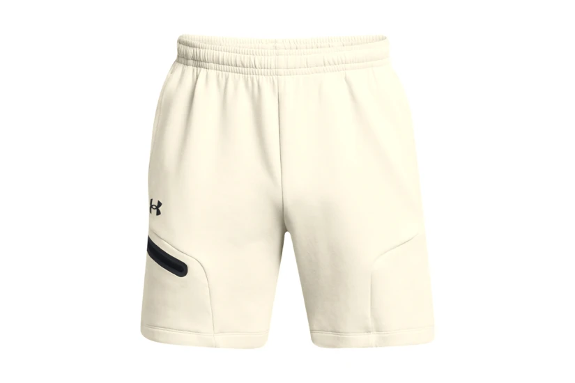 Under Armour Unstoppable Fleece Ανδρικό Σορτς Μπεζ