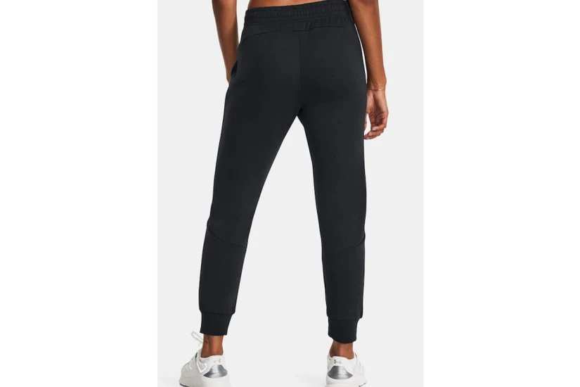 Under Armour Unstoppable Fleece Γυναικείο Παντελόνι Φόρμας Μαύρο