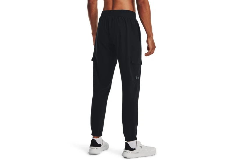 Under Armour Stretch Woven Cargo Ανδρικό Παντελόνι Φόρμας Μαύρο
