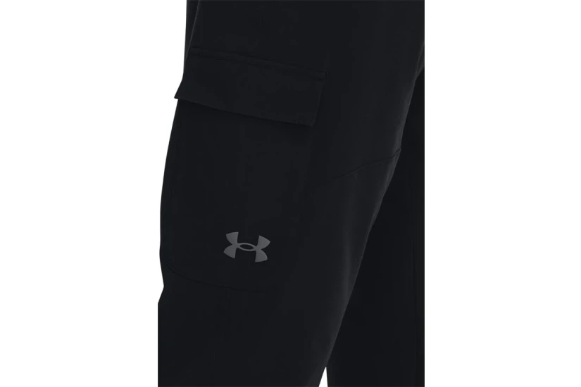 Under Armour Stretch Woven Cargo Ανδρικό Παντελόνι Φόρμας Μαύρο
