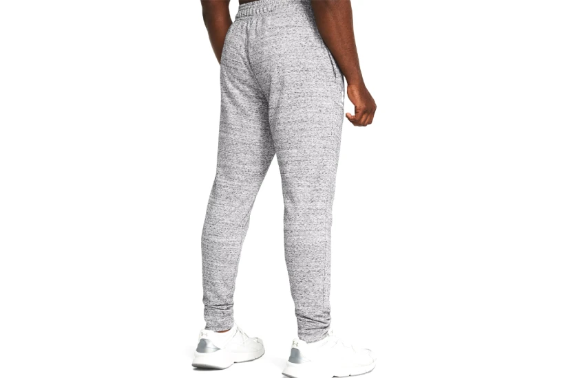 Under Armour Rival Terry Ανδρικό Παντελόνι Φόρμας Γκρι