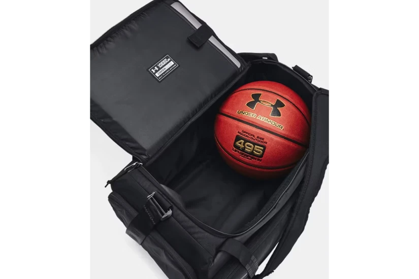 Under Armour Contain Duo Small Σάκος Μαύρος, Χρυσός 40L