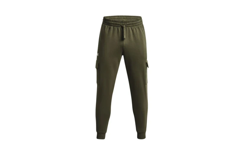 Under Armour Rival Fleece Cargo Jogger Παντελόνι Φόρμας Ανδρικό