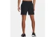Under Armour Rival Terry Ανδρικό Αθλητικό Σορτς Μαύρο
