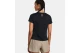 Under Armour Launch Γυναικείο Κοντομάνικο T-Shirt Μαύρο