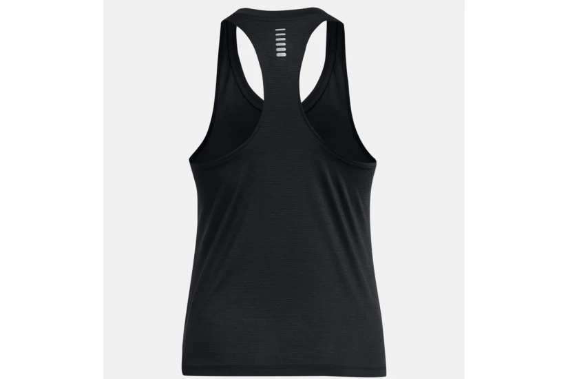 Under Armour Launch Singlet Γυναικεία Αμάνικη Μπλούζα Μαύρη