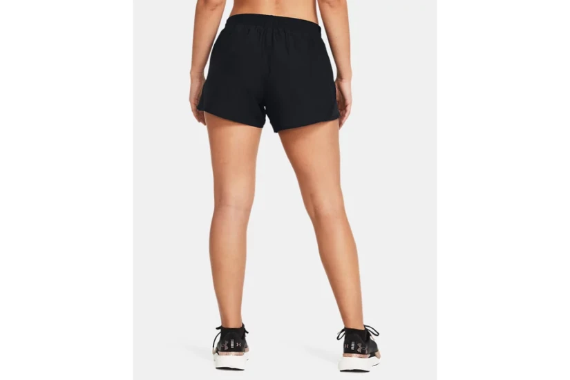 Under Armour UA Fly By 3 Γυναικείο Αθλητικό Σορτς Μαύρο
