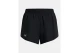 Under Armour UA Fly By 3 Γυναικείο Αθλητικό Σορτς Μαύρο