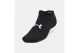 Under Armour Essential Lightweight Κοντές Kάλτσες Μαύρες, Λευκές, Γκρι 6 Ζευγάρια