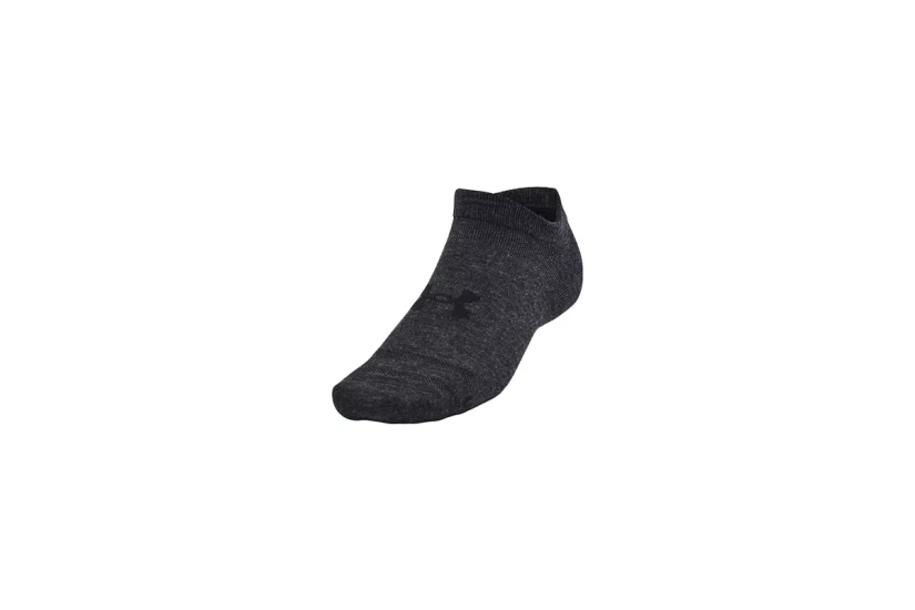 Under Armour Essential Unisex Κοντές Kάλτσες Ανθρακί 3 Τεμάχια