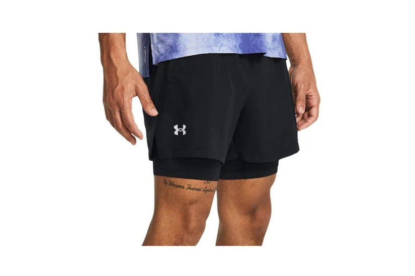Under Armour Launch Ανδρική Αθλητική Βερμούδα Με Εσωτερικό Κολάν