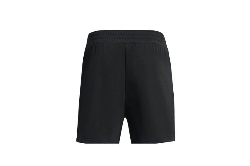 Under Armour Rival Terry Παιδική Αθλητική Βερμούδα Μαύρη