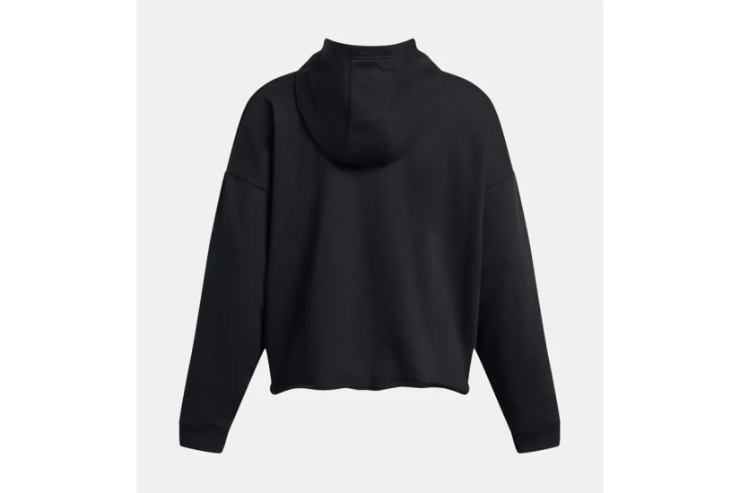 Under Armour Rival Terry Γυναικείο Φούτερ Με Κουκούλα Μαύρο
