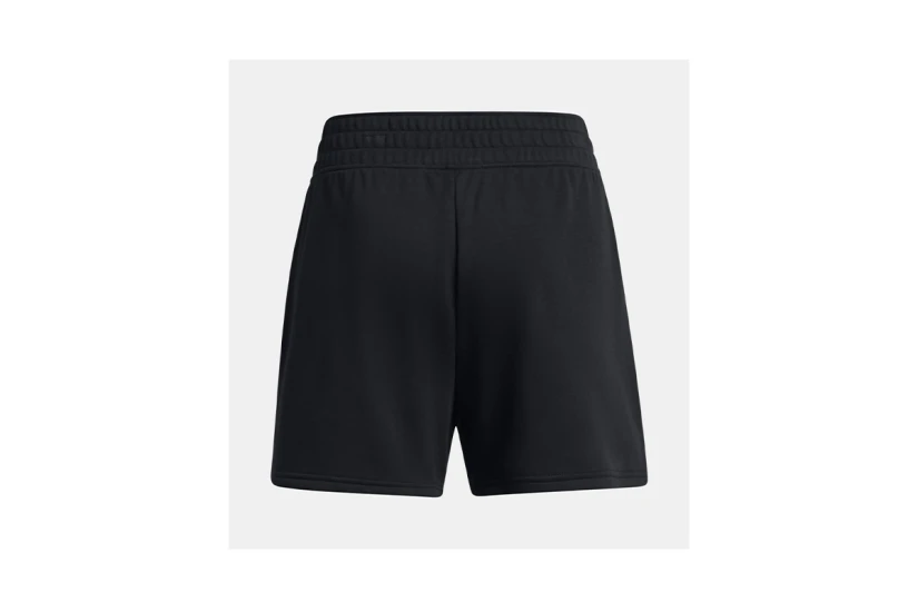 Under Armour Rival Terry Γυναικείο Αθλητικό Σορτς Μαύρο