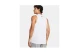 Under Armour Tech Tank Ανδρική Αμάνικη Μπλούζα Λευκή