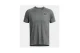 Under Armour Tech Textured Ανδρικό Κοντομάνικο T-Shirt Γκρι Σκούρο