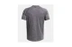 Under Armour Tech Textured Ανδρικό Κοντομάνικο T-Shirt Γκρι Σκούρο