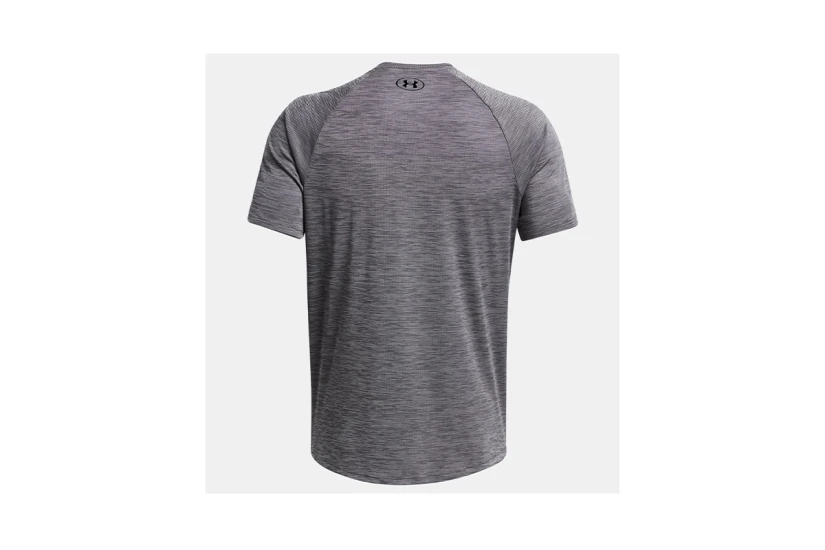 Under Armour Tech Textured Ανδρικό Κοντομάνικο T-Shirt Γκρι Σκούρο