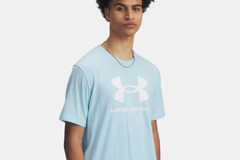 Under Armour Ανδρικό Κοντομάνικο T-Shirt Γαλάζιο