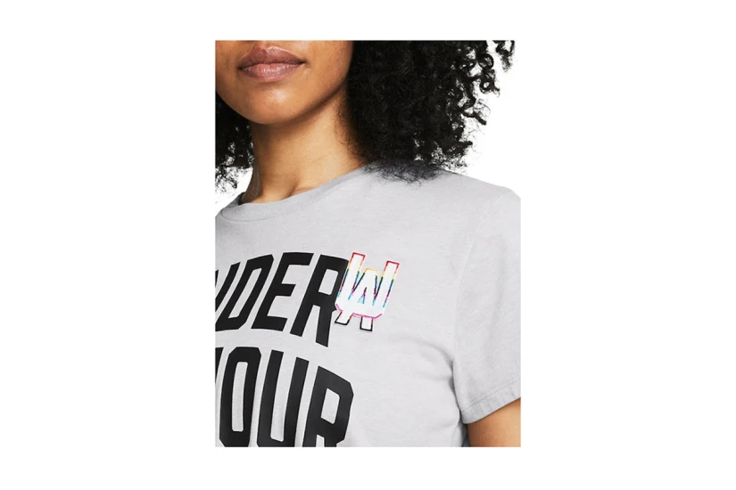 Under Armour Pride SS Γυναικείο Κοντομάνικο T-Shirt Γκρι