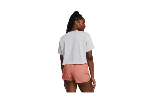 Under Armour Hw Scripted Vm Crop Top Κοντομάνικο Γυναικείο (1383050 011)