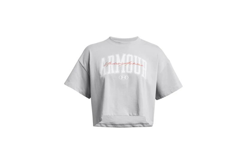 Under Armour Heavyweight Scripted Wordmark Crop Top Μπλούζα