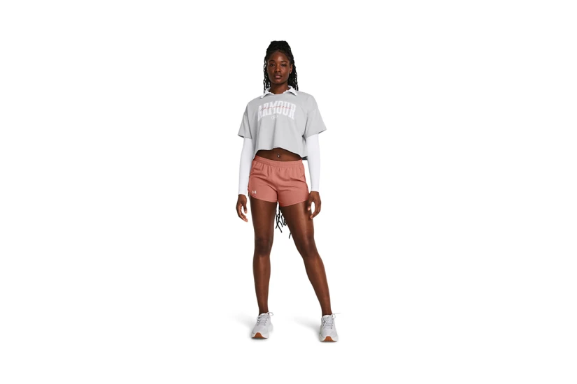 Under Armour Heavyweight Scripted Wordmark Crop Top Μπλούζα