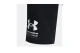 Under Armour Rival Terry Παιδική Αθλητική Βερμούδα Μαύρη