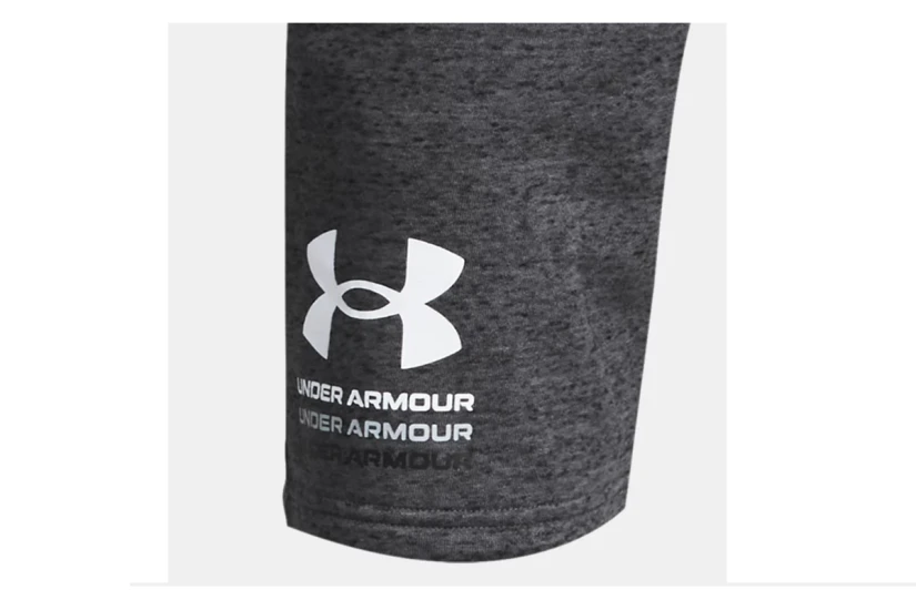 Under Armour Rival Terry Παιδική Αθλητική Βερμούδα Ανθρακί