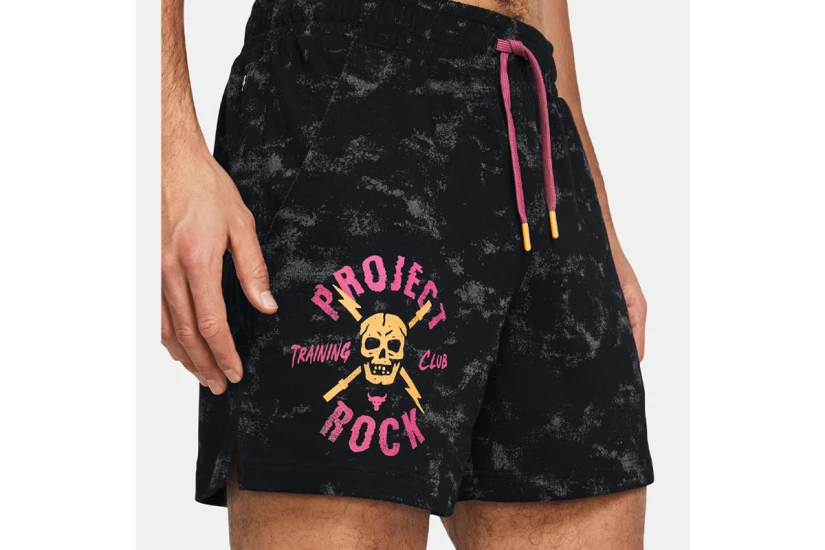 Under Armour Project Rock Rival Terry Ανδρική Αθλητική Βερμούδα