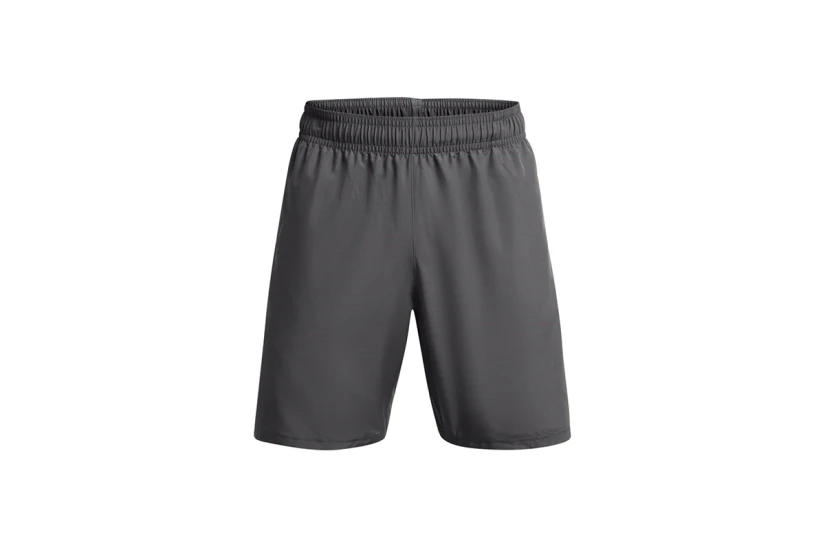 Under Armour Tech Woven Wordmark Ανδρικό Αθλητικό Σορτς Γκρι Σκούρο