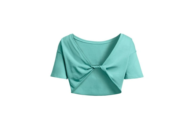 Under Armour Pjt Rck Balance Graphic T Crop Top Κοντομάνικο Γυναικείο
