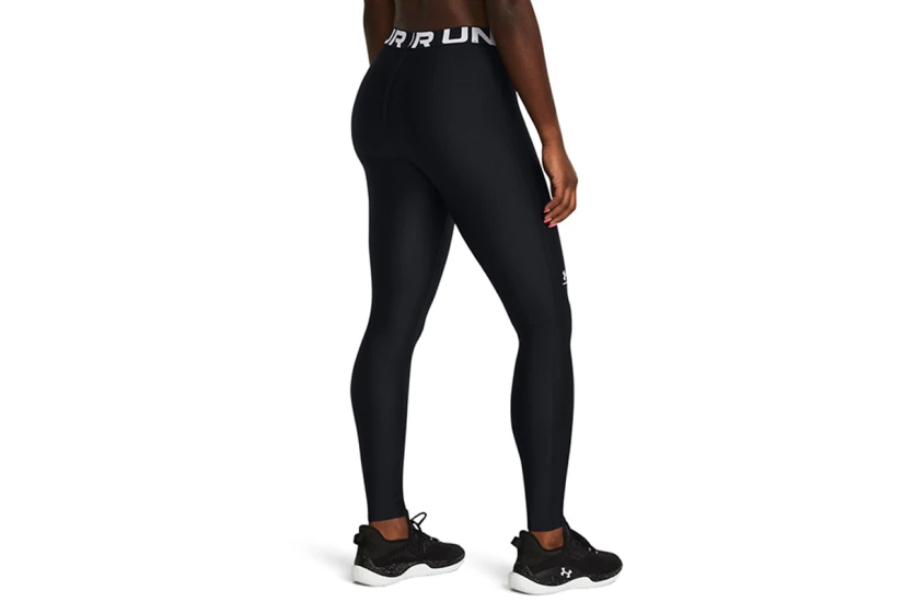 Under Armour Heatgear Γυναικείο Μακρύ Κολάν Μαύρο