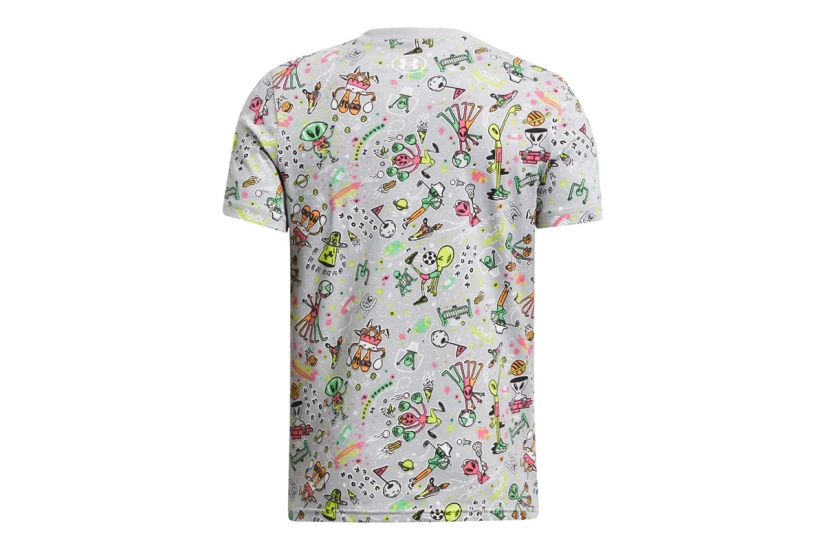 Under Armour Alien All Sports Κοντομάνικο Αθλητικό T-Shirt Γκρι
