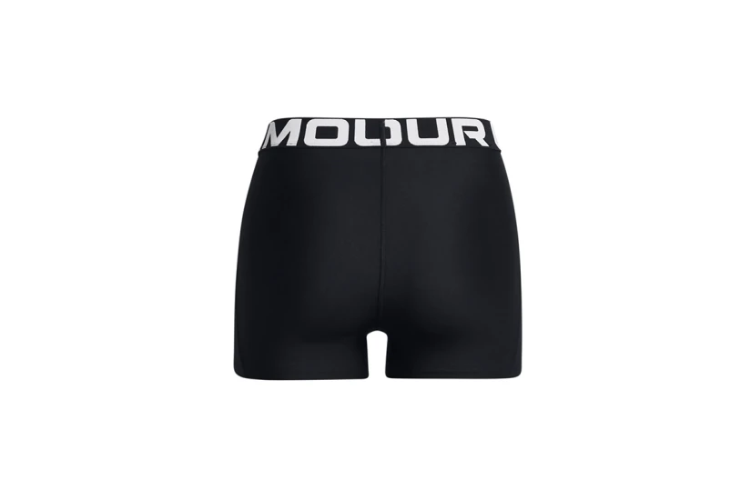 Under Armour HeatGear® Γυναικείο Biker Σορτς Κολάν Μαύρο, Λευκό