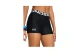 Under Armour HeatGear® Γυναικείο Biker Σορτς Κολάν Μαύρο, Λευκό