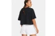 Under Armour Campus Boxy Crop Γυναικεία Κοντομάνικη Μπλούζα Μαύρη