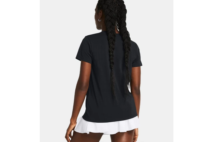 Under Armour Rival Core Γυναικείο Κοντομάνικο T-Shirt Μαύρο