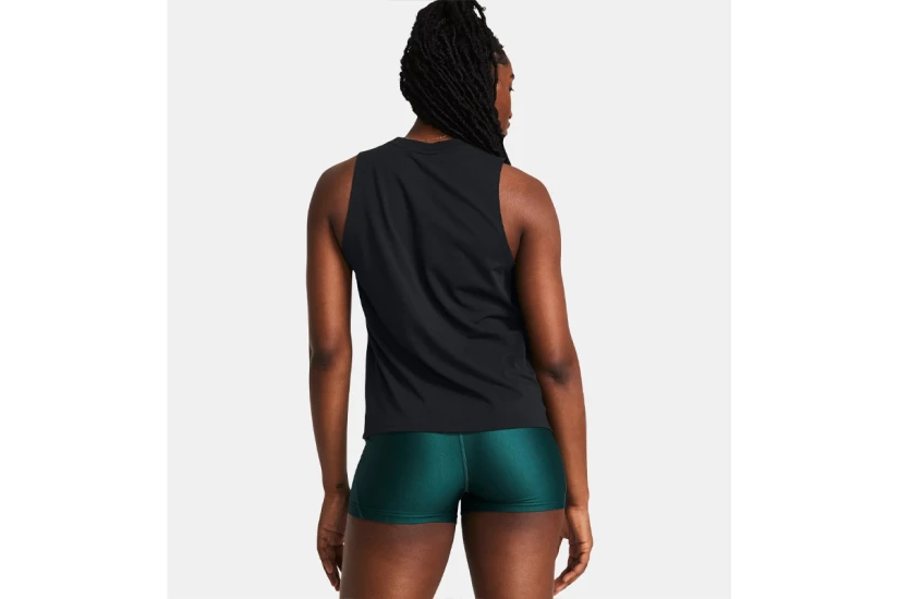 Under Armour Rival Muscle Γυναικεία Αμάνικη Μπλούζα Μαύρη
