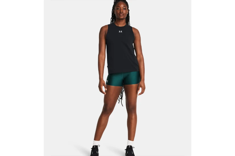 Under Armour Rival Muscle Γυναικεία Αμάνικη Μπλούζα Μαύρη