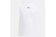Under Armour Rival Muscle Γυναικεία Αμάνικη Μπλούζα Λευκή